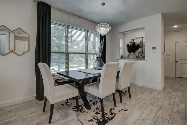 a view of hallway with washer and dryer