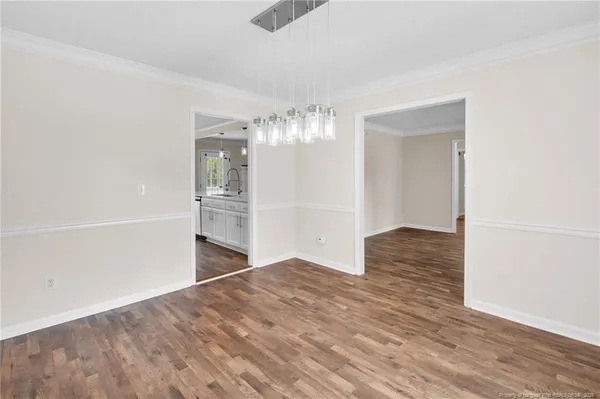 wooden floor in an empty room