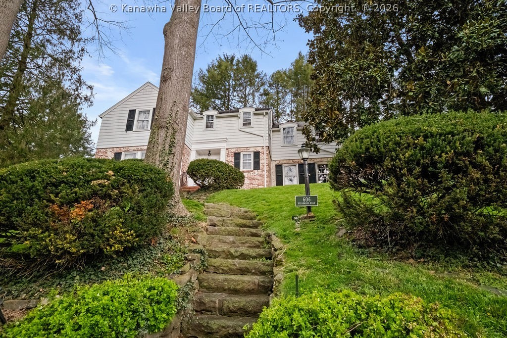 606 Briarwood Road Charleston, WV 25314 - Photo 3 of 49 The steps wind down to the road
