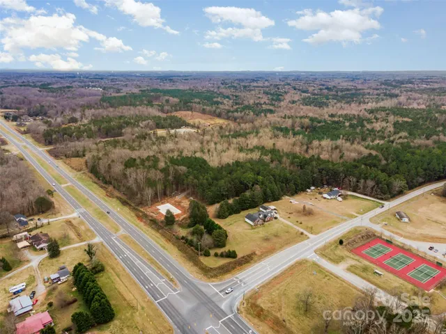 a view of a city from a balcony