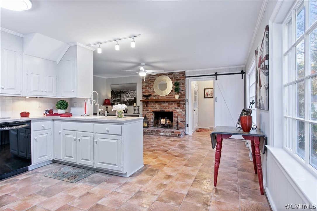 3670 Hemlock Road Chester, VA 23831 - Photo 1 of 49 a large white kitchen with sink and cabinets