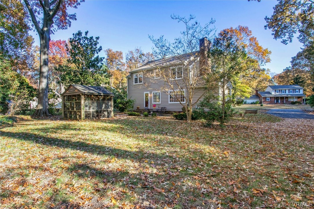 3670 Hemlock Road Chester, VA 23831 - Photo 48 of 49 a view of a house with a yard