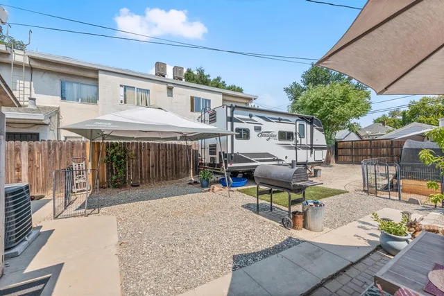 a view of a house with a stairs