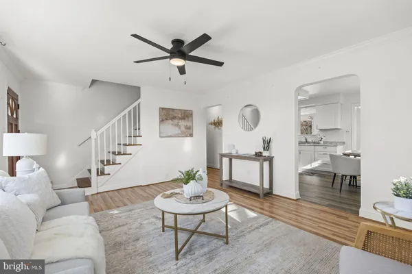 a kitchen with stainless steel appliances a refrigerator stove and microwave