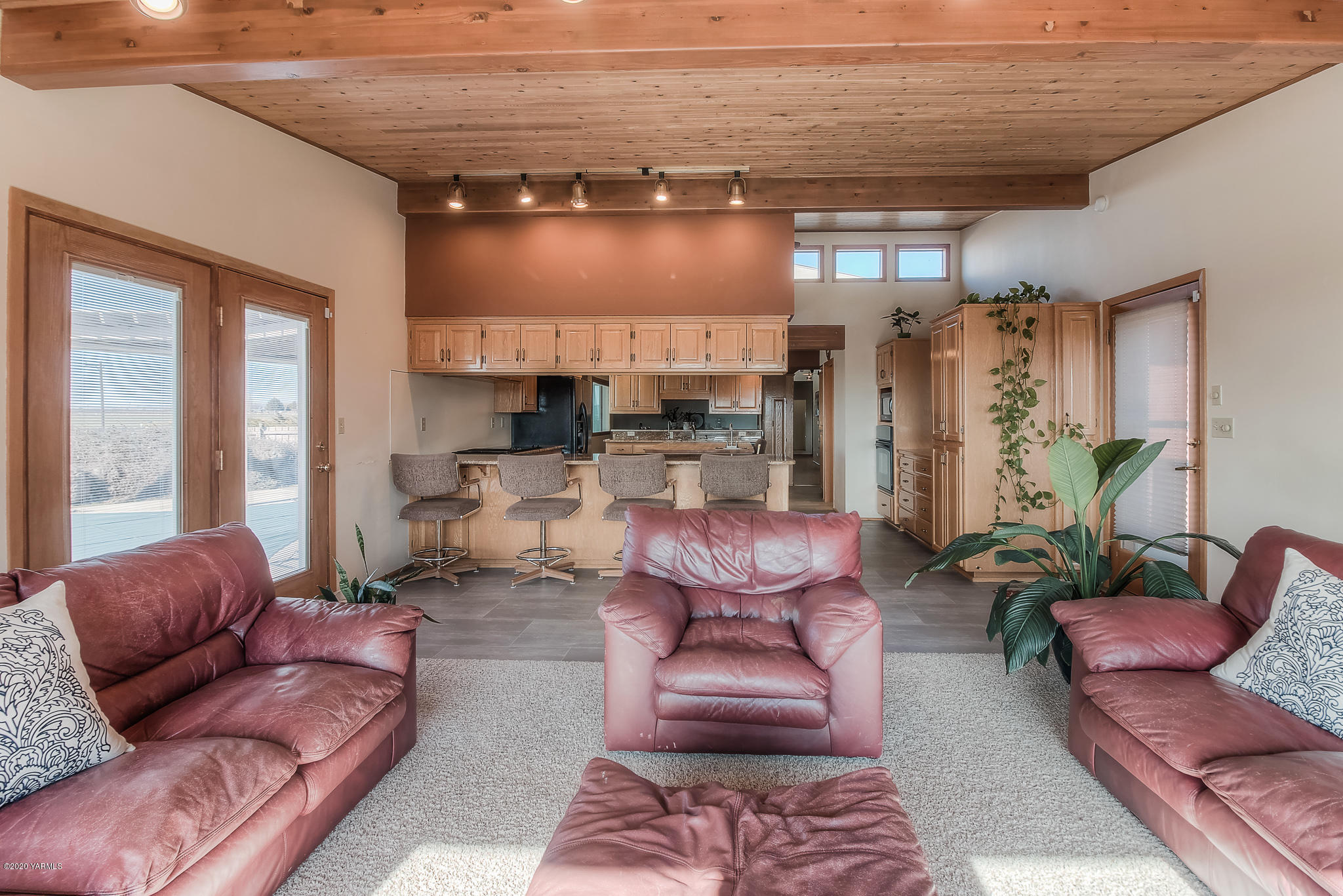 4970 Hudson Road Outlook, WA 98938 - Photo 12 of 38 a living room with furniture and a large window