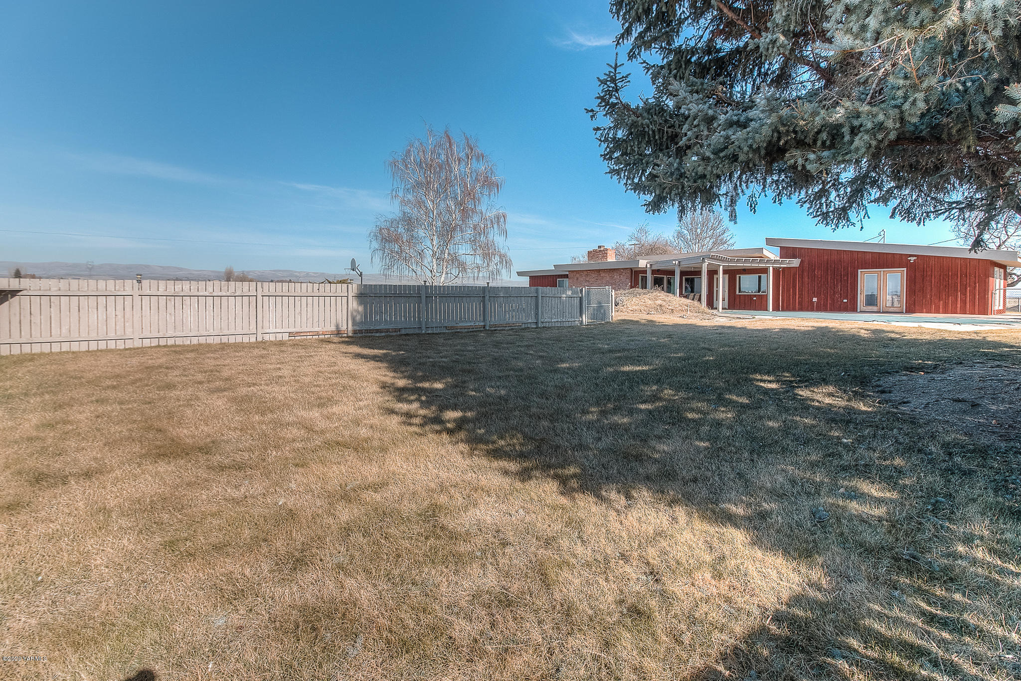 4970 Hudson Road Outlook, WA 98938 - Photo 35 of 38 a view of a house with a yard
