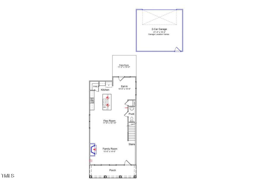 9248 Leaning Post Road, Unit 439 Wake Forest, NC 27587 - Photo 3 of 17 KF 439 1ST FLOOR