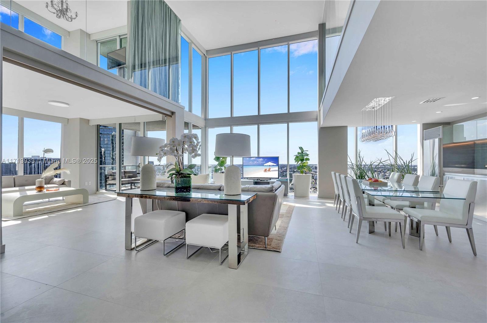 1040 Biscayne Boulevard, Unit LPH4407 Miami, FL 33132 - Photo 4 of 66 Dining and living area