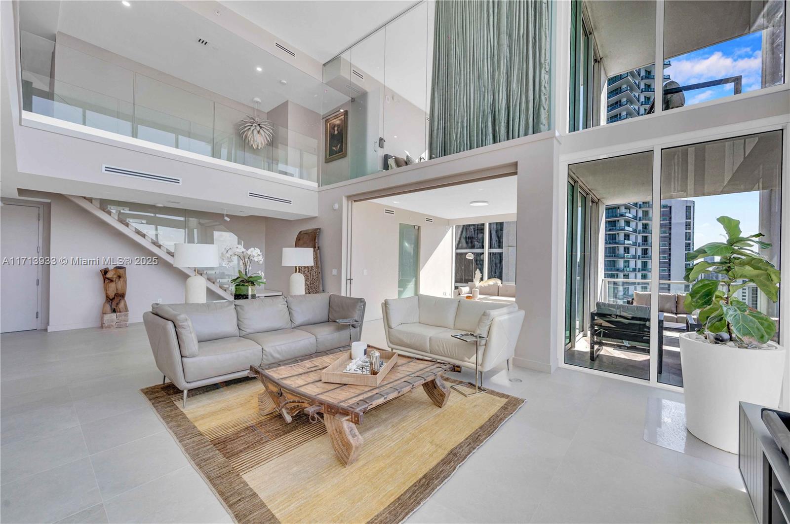 1040 Biscayne Boulevard, Unit LPH4407 Miami, FL 33132 - Photo 5 of 66 22 ft ceilings