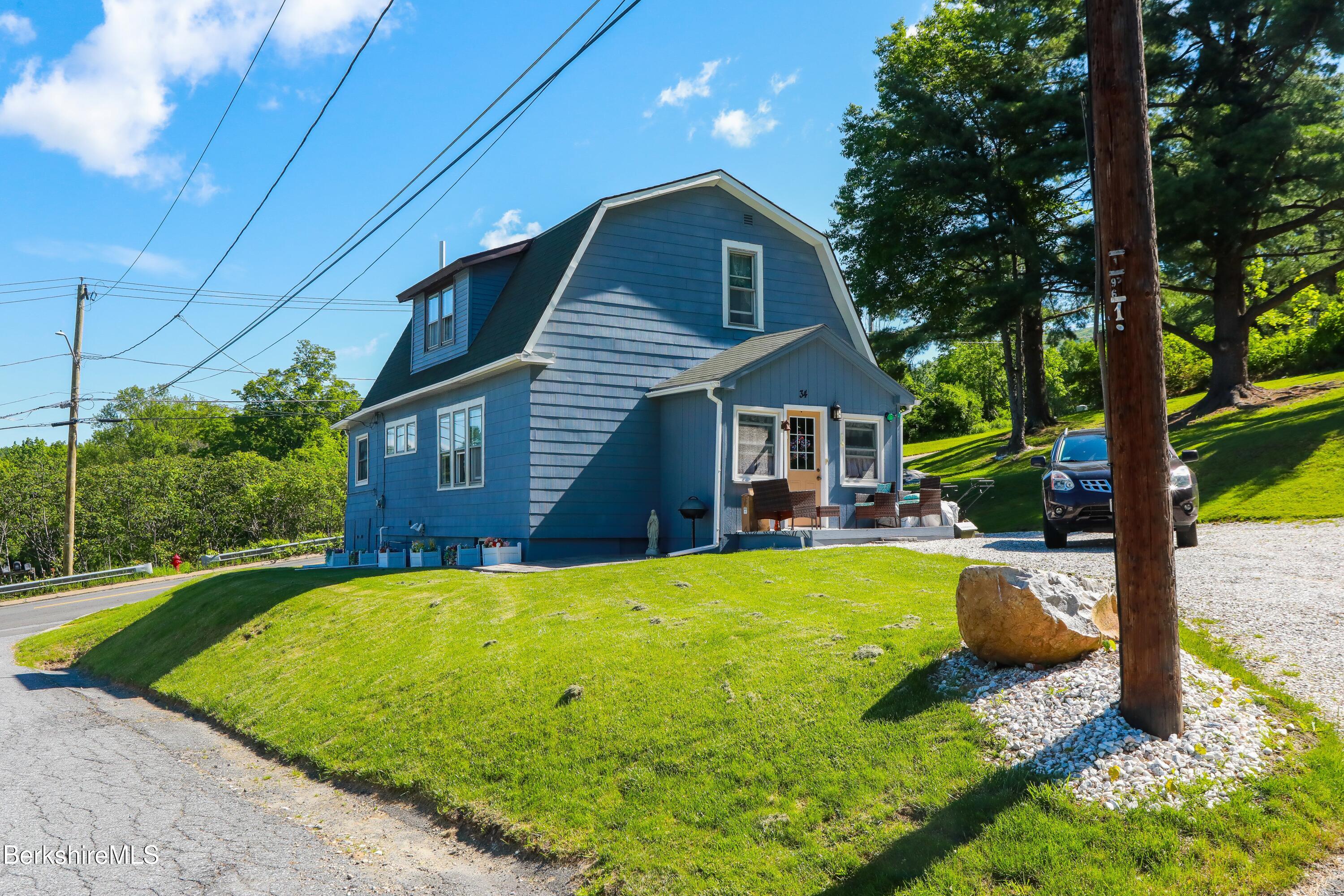 34 West Shaft Road North Adams, MA 01247 - Photo 4 of 22 Back-side of house