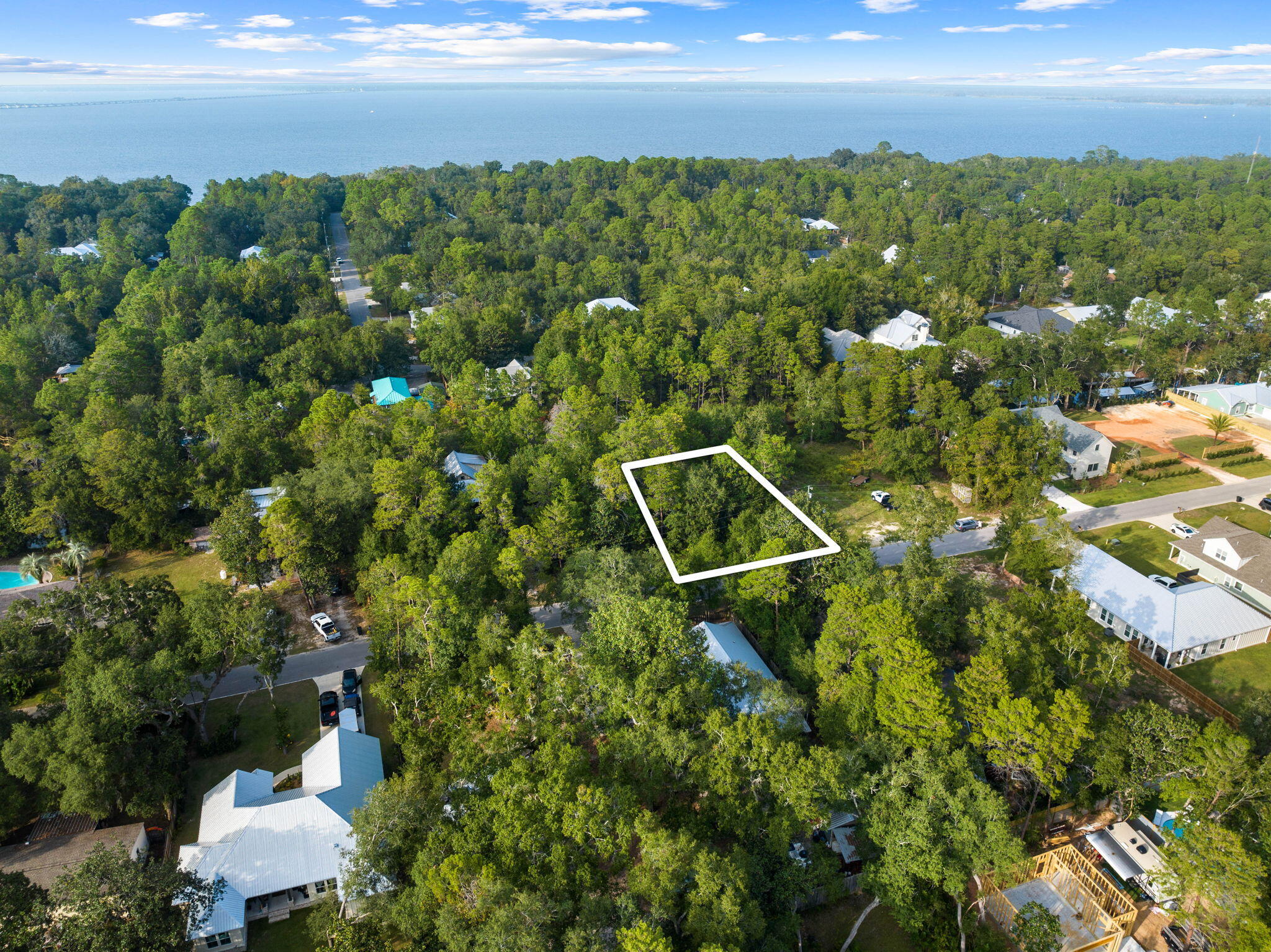 Lot 13 Block 5 Ricker Avenue Santa Rosa Beach, FL 32459 - Photo 5 of 8 Front of lot