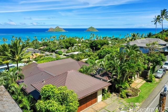 1108 Koohoo Place Kailua, HI 96734 - Photo 1 of 1 an aerial view of a house with a garden