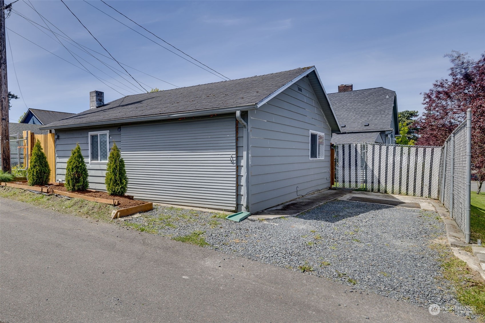 1601 Virginia Avenue Everett, WA 98201 - Photo 27 of 30 a view of backyard and garage