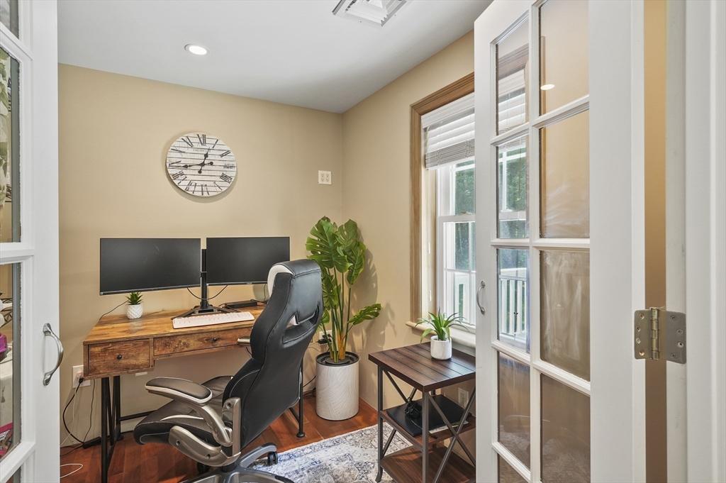 153 Sherbert Road Ashburnham, MA 01430 - Photo 12 of 32 a view of a workspace with furniture and a window