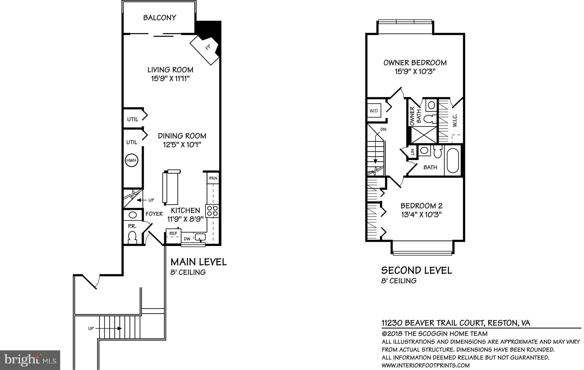 11230 Beaver Trail Court, Unit 4 Reston, VA 20191 - Photo 22 of 22 Here is a floor plan of the home.