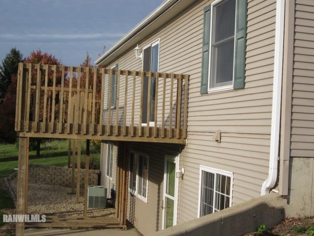 7264 East German Valley Road German Valley, IL 61039 - Photo 18 of 25 a view of a house with a balcony
