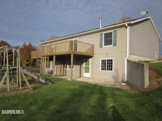 7264 East German Valley Road German Valley, IL 61039 - Photo 19 of 25 a view of a house with a yard