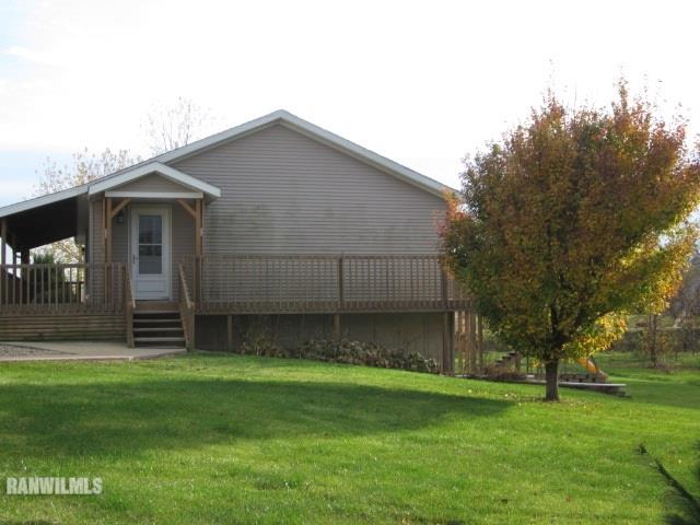 7264 East German Valley Road German Valley, IL 61039 - Photo 25 of 25 a backyard of a house with lots of green space