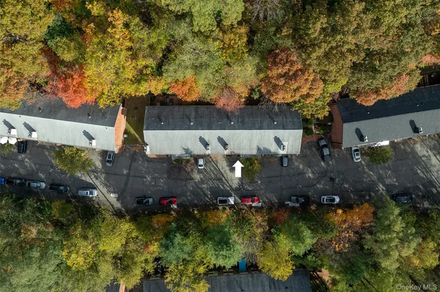 a view of a city from a balcony