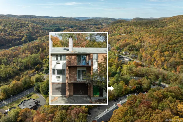 a view of balcony with furniture