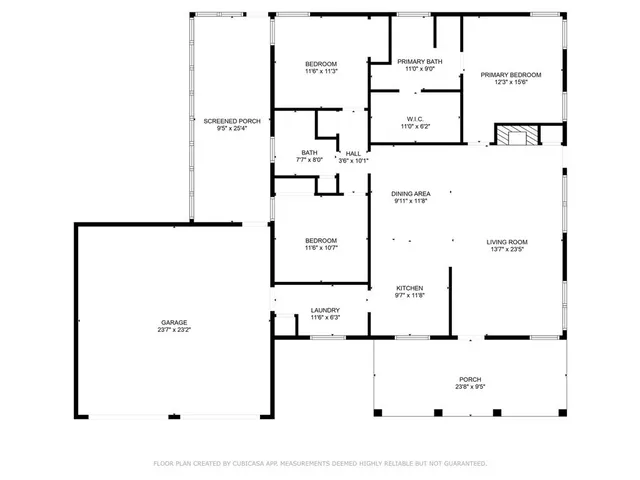 a picture of a wall with a white building