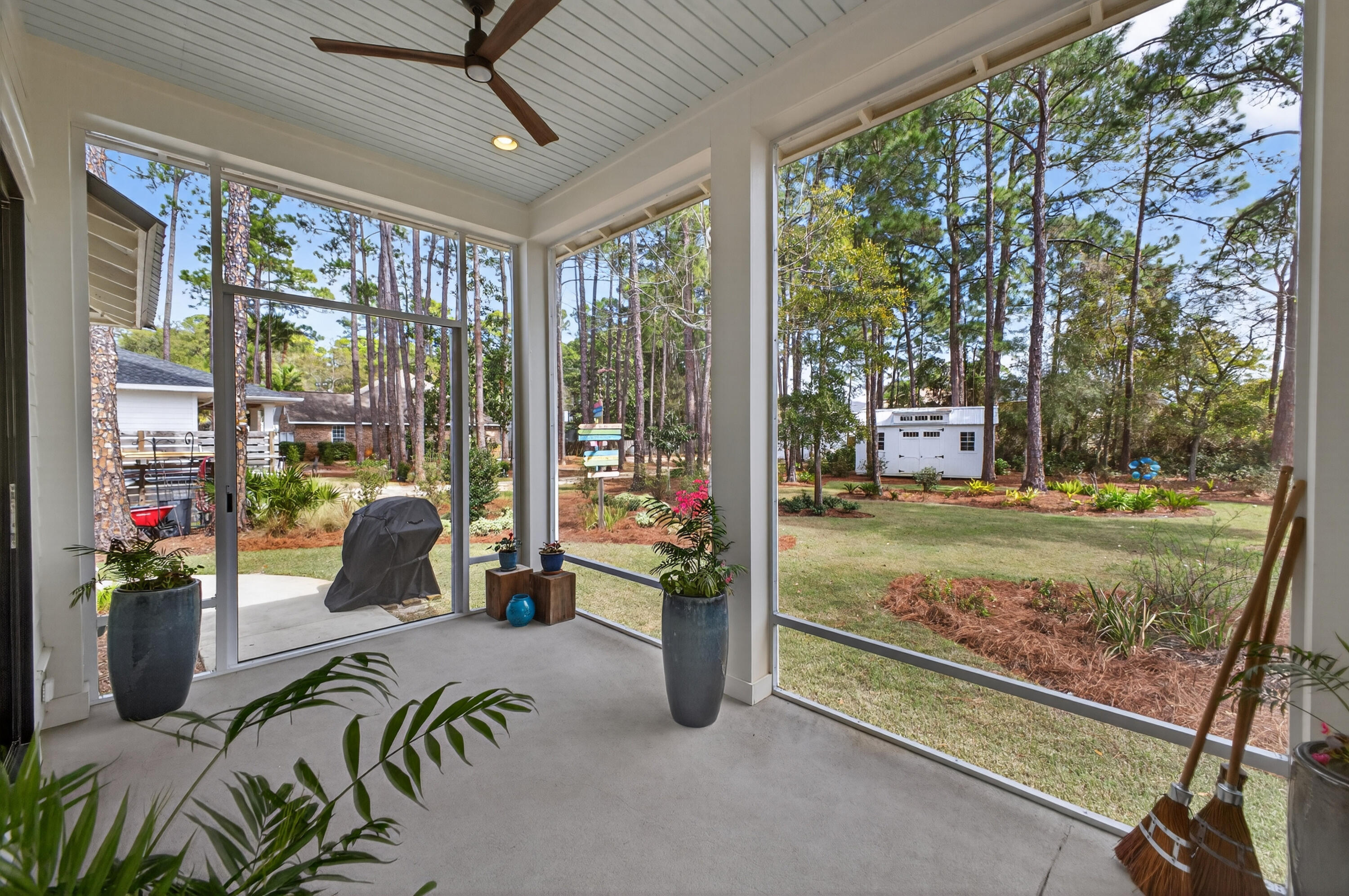 726 Driftwood Point Road Santa Rosa Beach, FL 32459 - Photo 23 of 70 Screened-in Porch