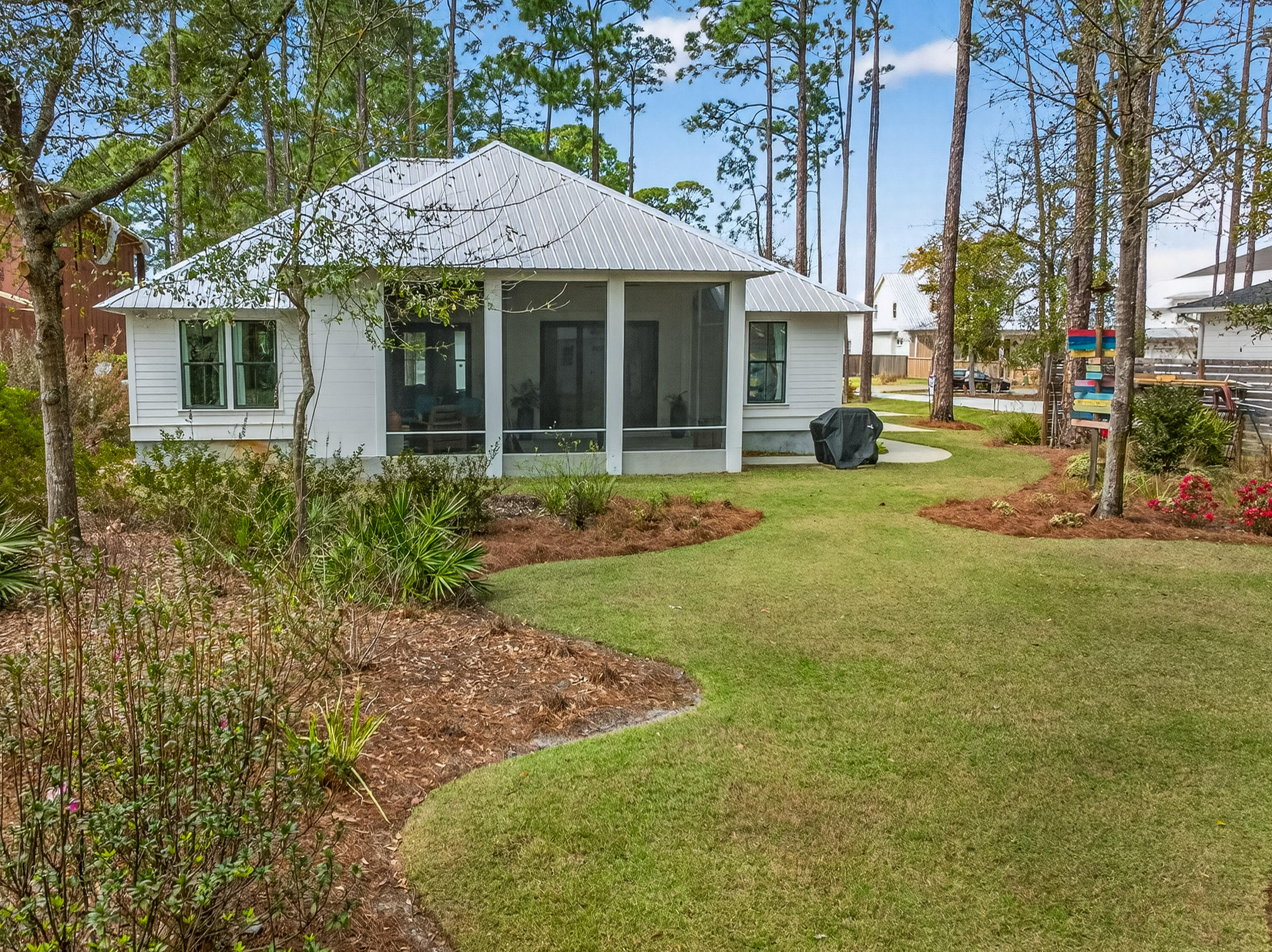 726 Driftwood Point Road Santa Rosa Beach, FL 32459 - Photo 29 of 70 Backyard
