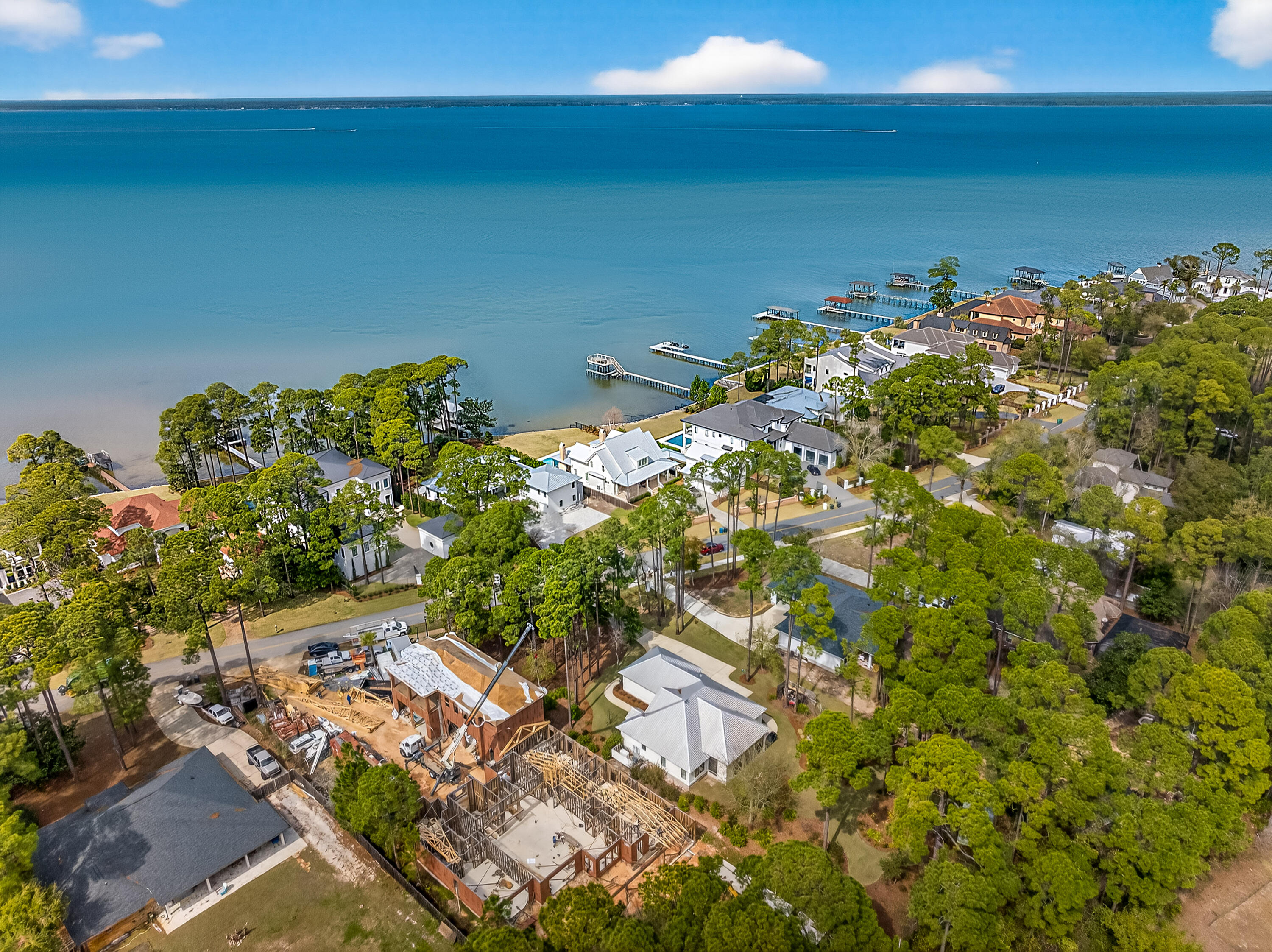 726 Driftwood Point Road Santa Rosa Beach, FL 32459 - Photo 66 of 70 Aerial View