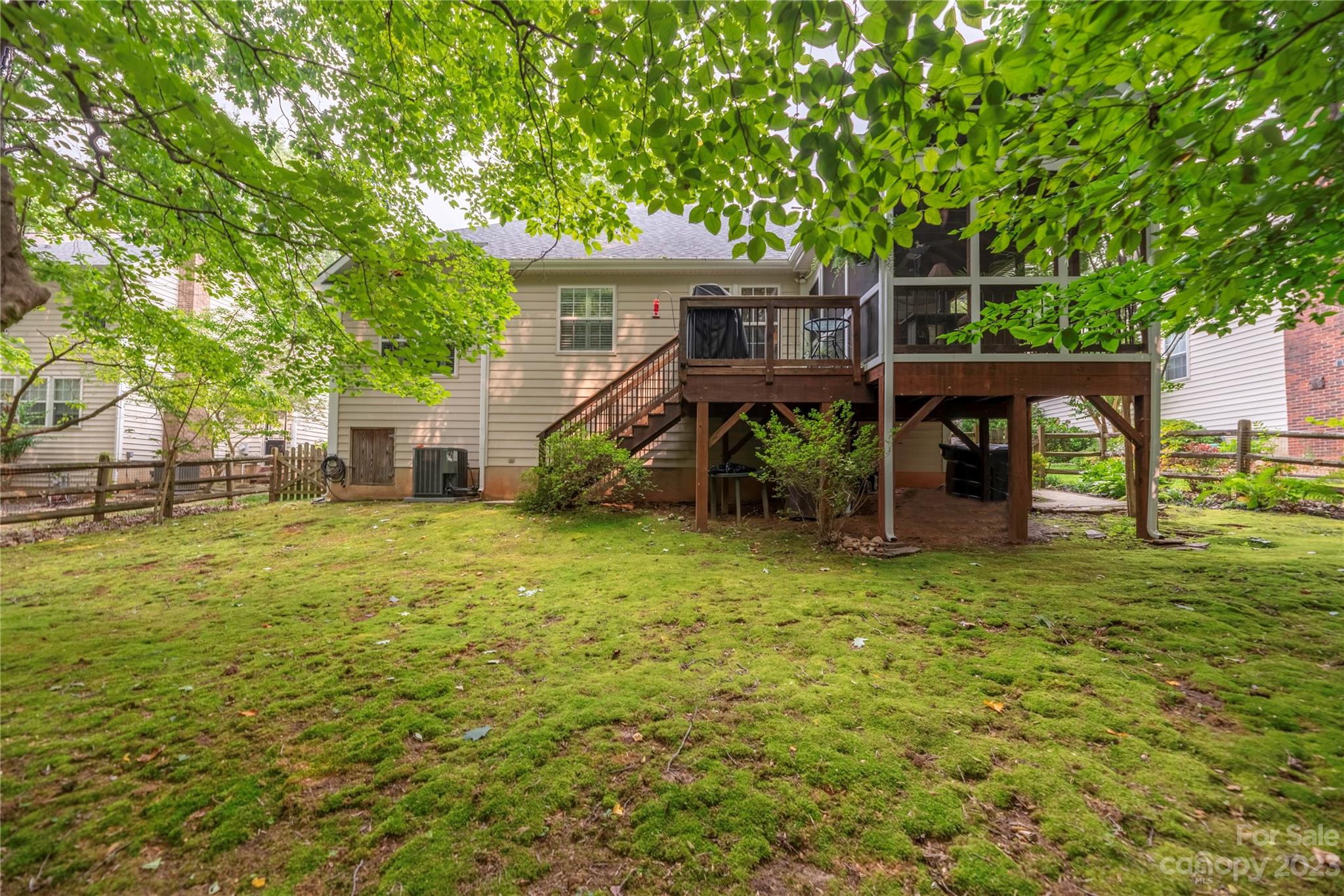 13328 Sloe Way Huntersville, NC 28078 - Photo 30 of 32 a view of a house with backyard and sitting area