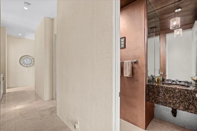 a view of water heater room