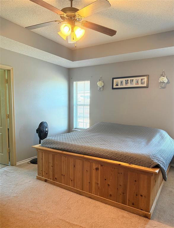 240 County Road Paris, TX 75462 - Photo 12 of 25 a bedroom with a bed and a chandelier