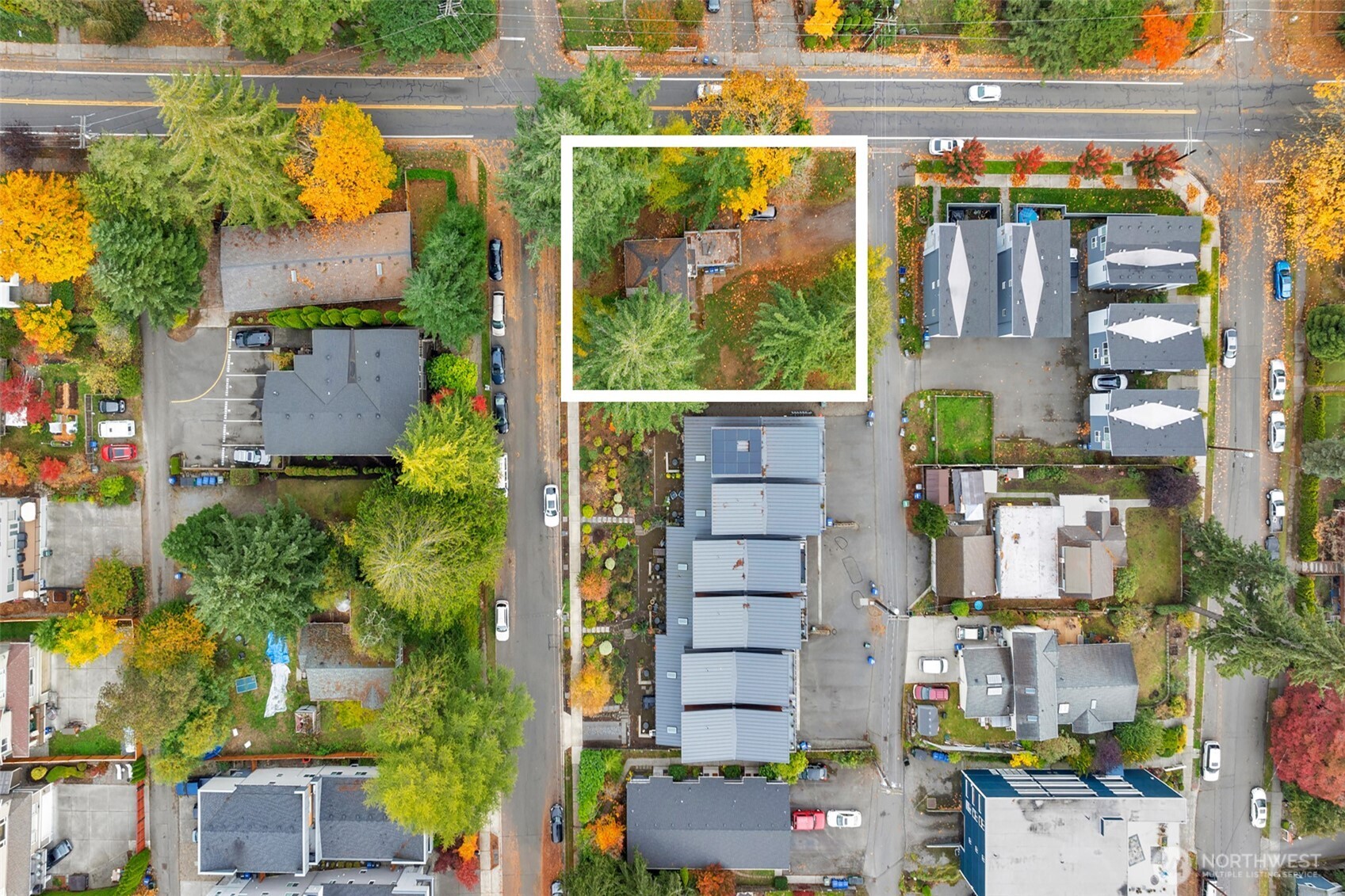 10335 Northeast 189th Street Bothell, WA 98011 - Photo 3 of 11 an aerial view of houses with outdoor space