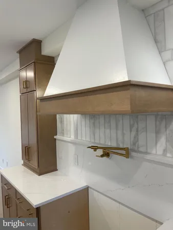 a close view of kitchen sink