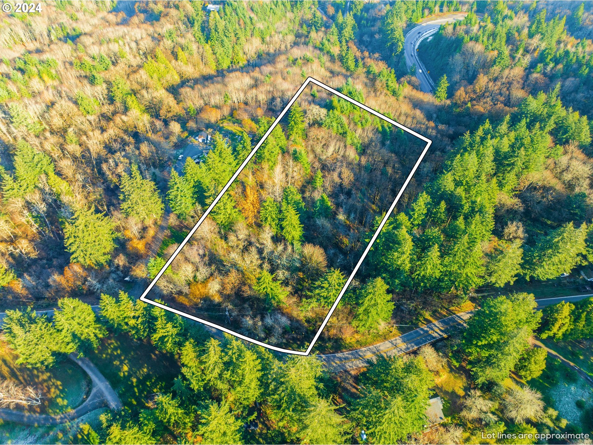 Northwest Skyline Boulevard Portland, OR 97231 - Photo 4 of 24 a backyard of a house