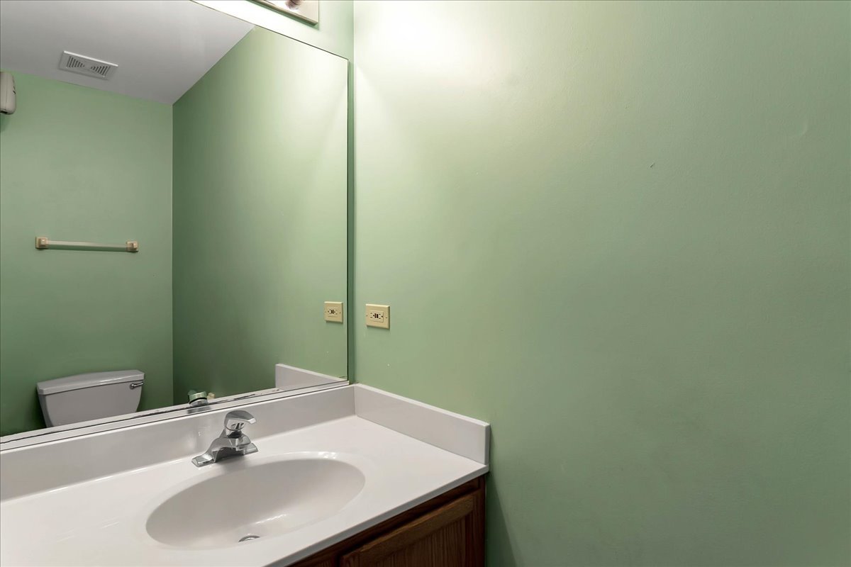 2029 Ridgemoor Drive Plainfield, IL 60586 - Photo 6 of 26 a bathroom with a sink and a mirror