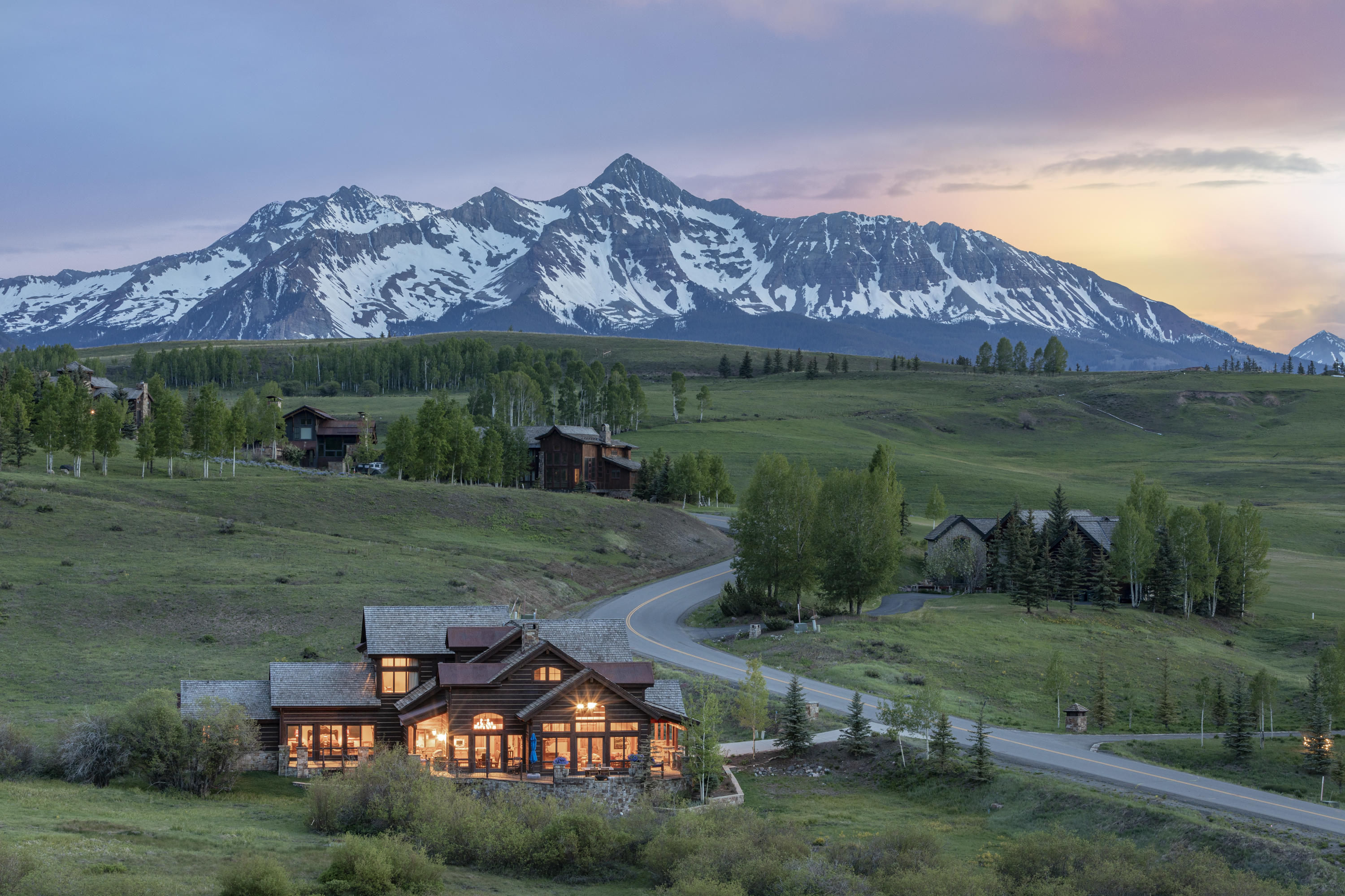 160 Adams Ranch Road Mountain Village, CO 81435 - Photo 2 of 24 160ExtGlowWilson