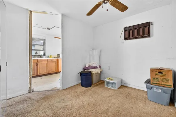 a view of a storage & utility room