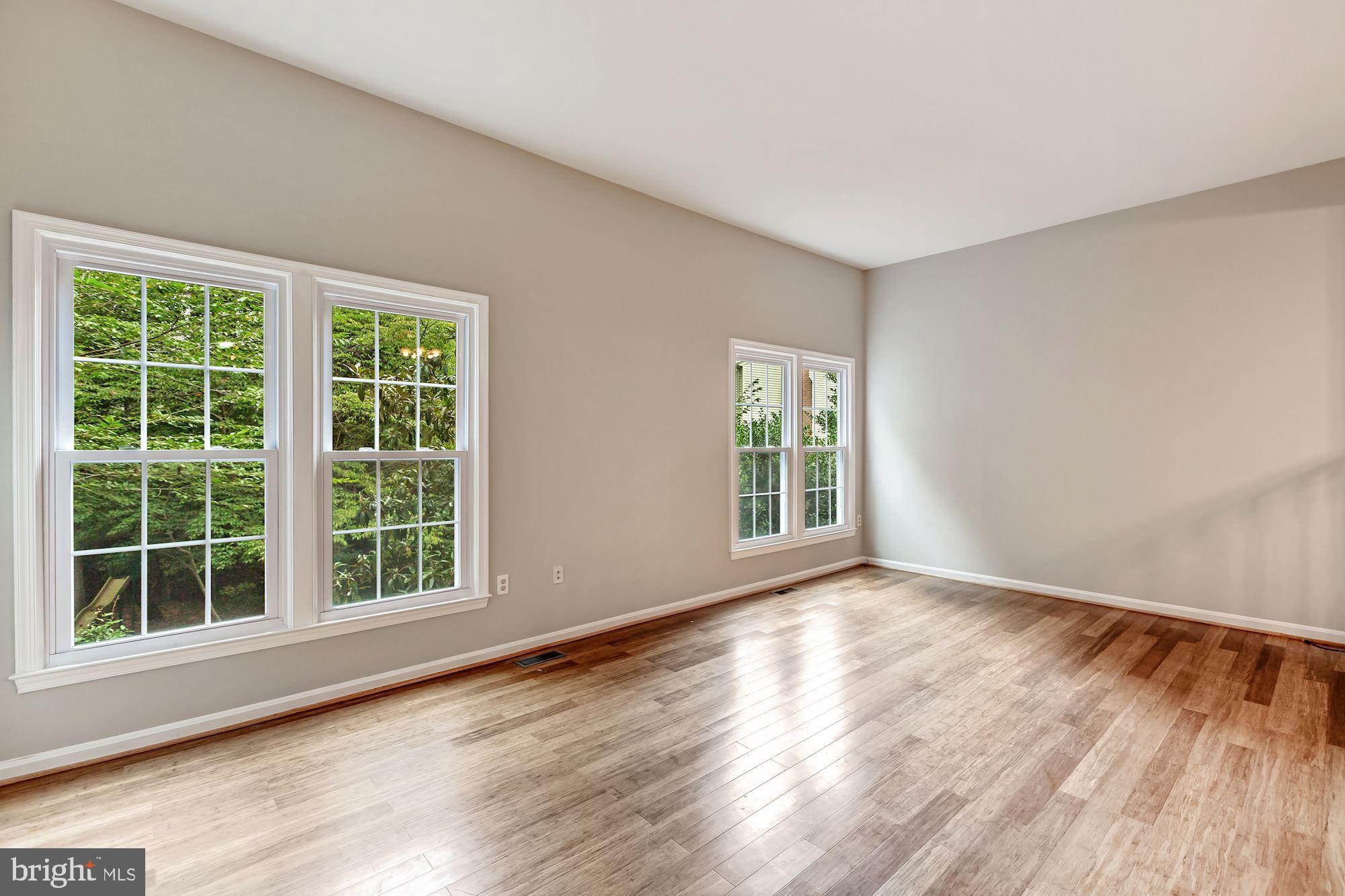 Natural light throughout the living room