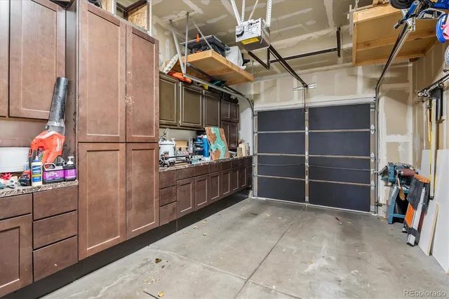 a view of storage and utility room