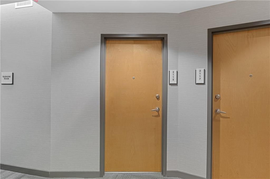 361 17th Street Northwest, Unit 2115 Atlanta, GA 30363 - Photo 16 of 24 a view of front door