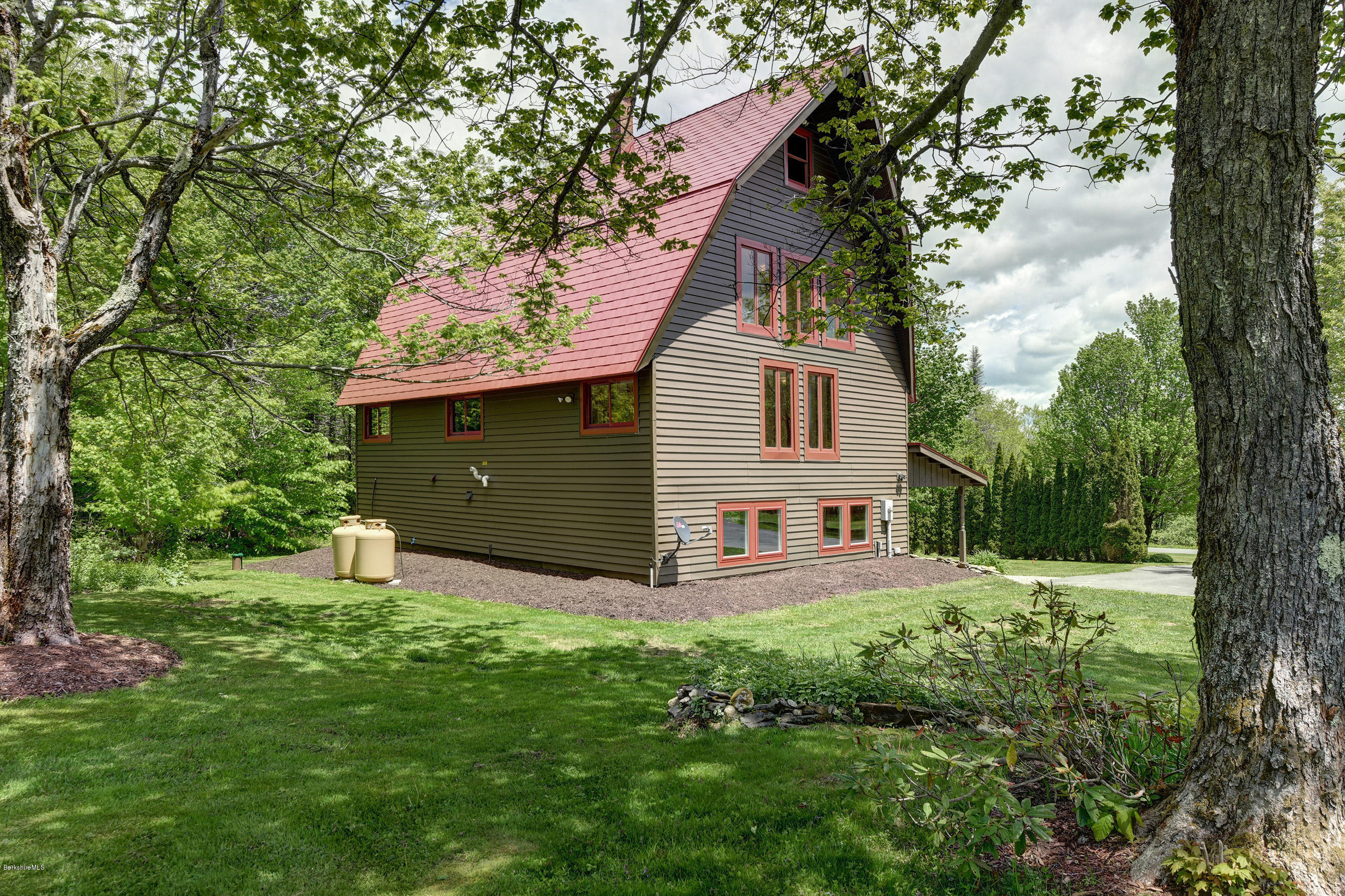 5 N Road Peru, MA 01235 - Photo 30 of 43 a view of a house with a yard