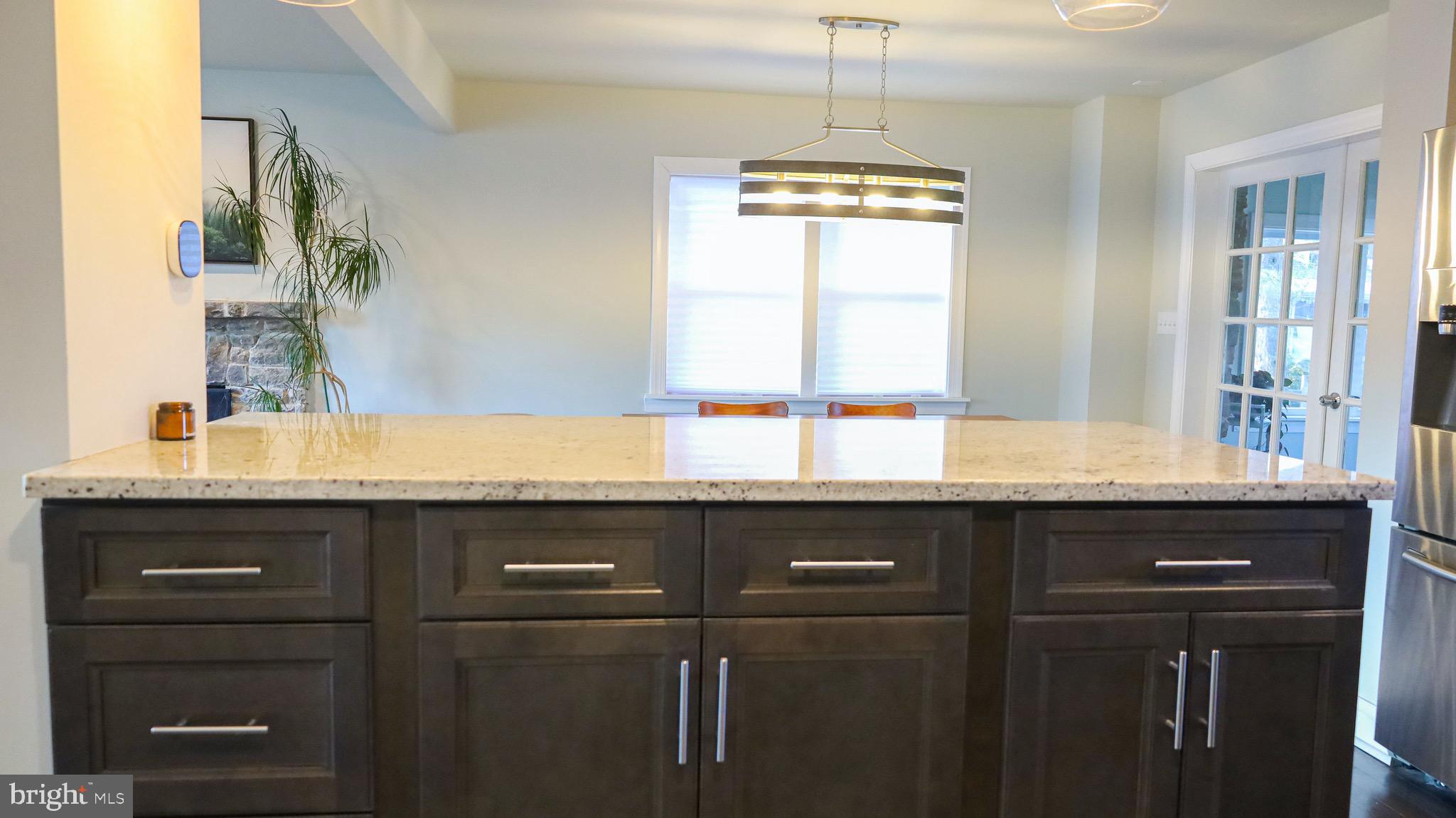 8902 Flagstone Circle Randallstown, MD 21133 - Photo 12 of 46 6ft Long Granite Island Overlooks Dining Room