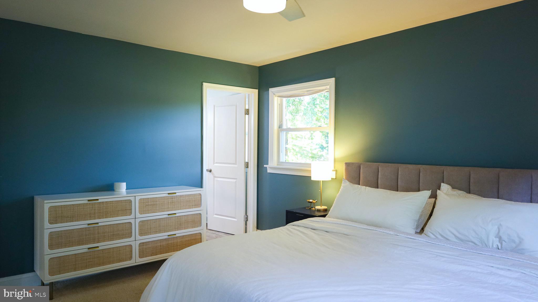 8902 Flagstone Circle Randallstown, MD 21133 - Photo 18 of 46 Master Bedroom with Bathroom Entry on Upper Level