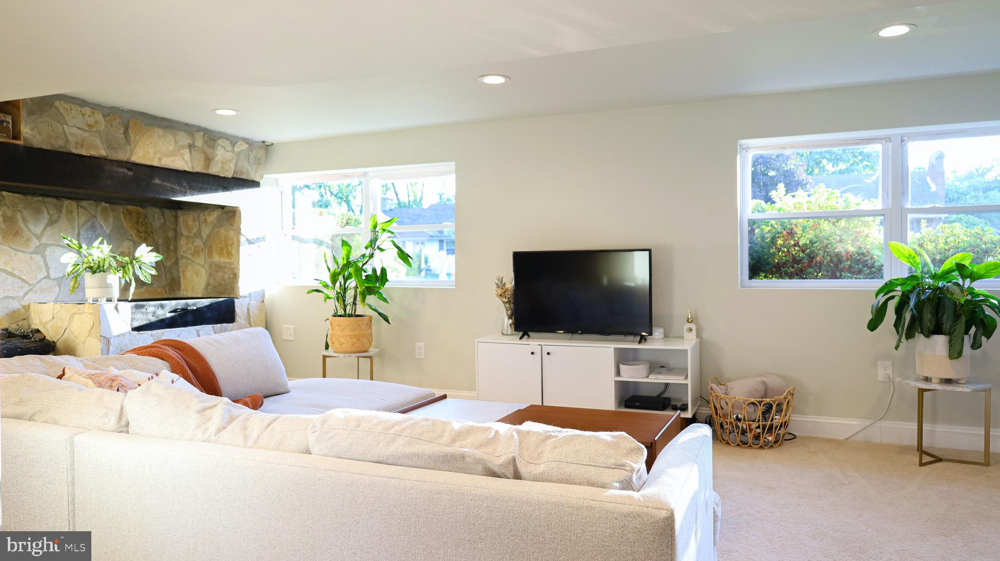 8902 Flagstone Circle Randallstown, MD 21133 - Photo 32 of 46 Bright Family Room on Lower Level 1