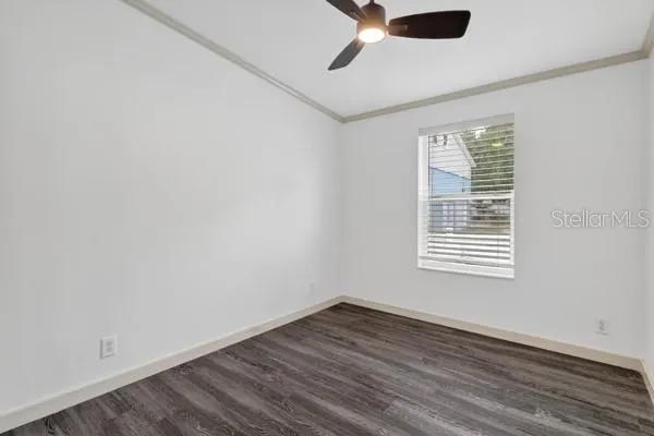 wooden floor in an empty room