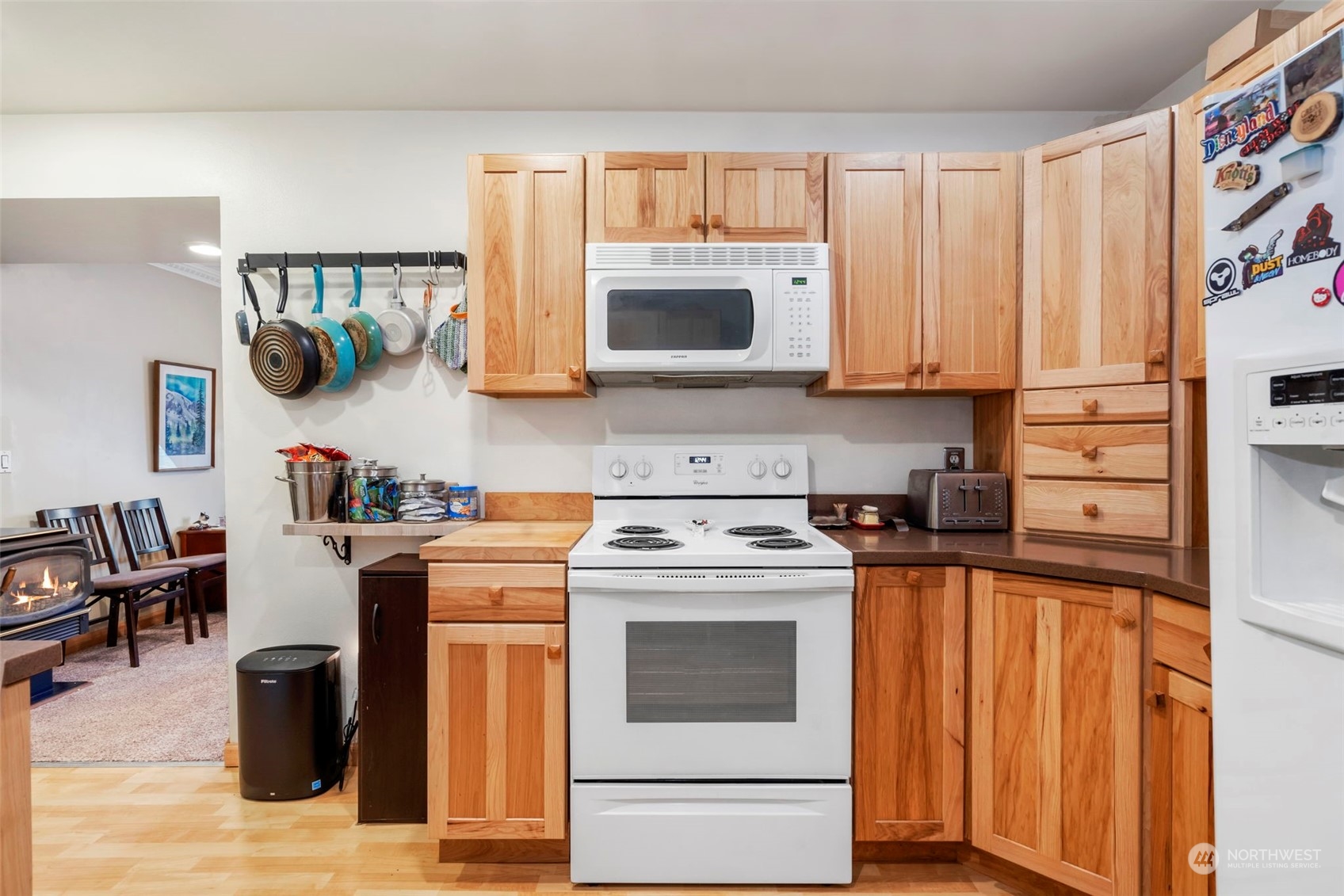 5807 Lowell Road Everett, WA 98203 - Photo 12 of 30 a kitchen with stainless steel appliances granite countertop a stove and a sink