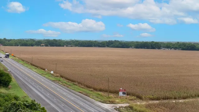 an aerial view of lake residential house with outdoor space