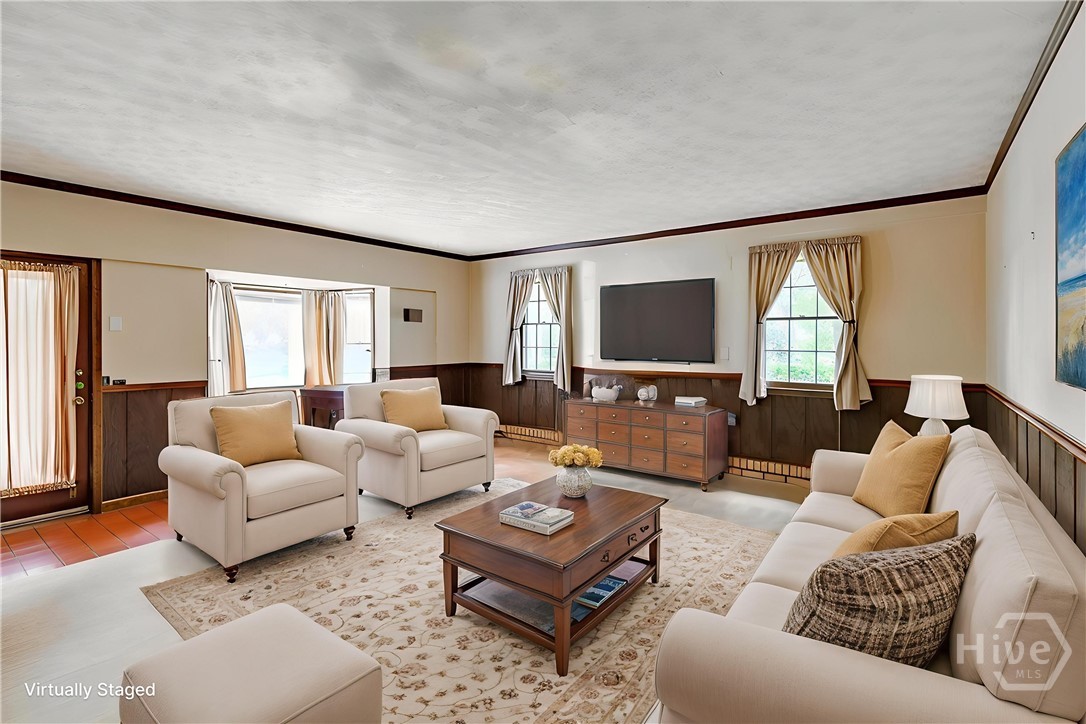 1296 Lake Lucerne Road Southwest Lilburn, GA 30047 - Photo 18 of 57 Media Room / Great Room Virtually Staged