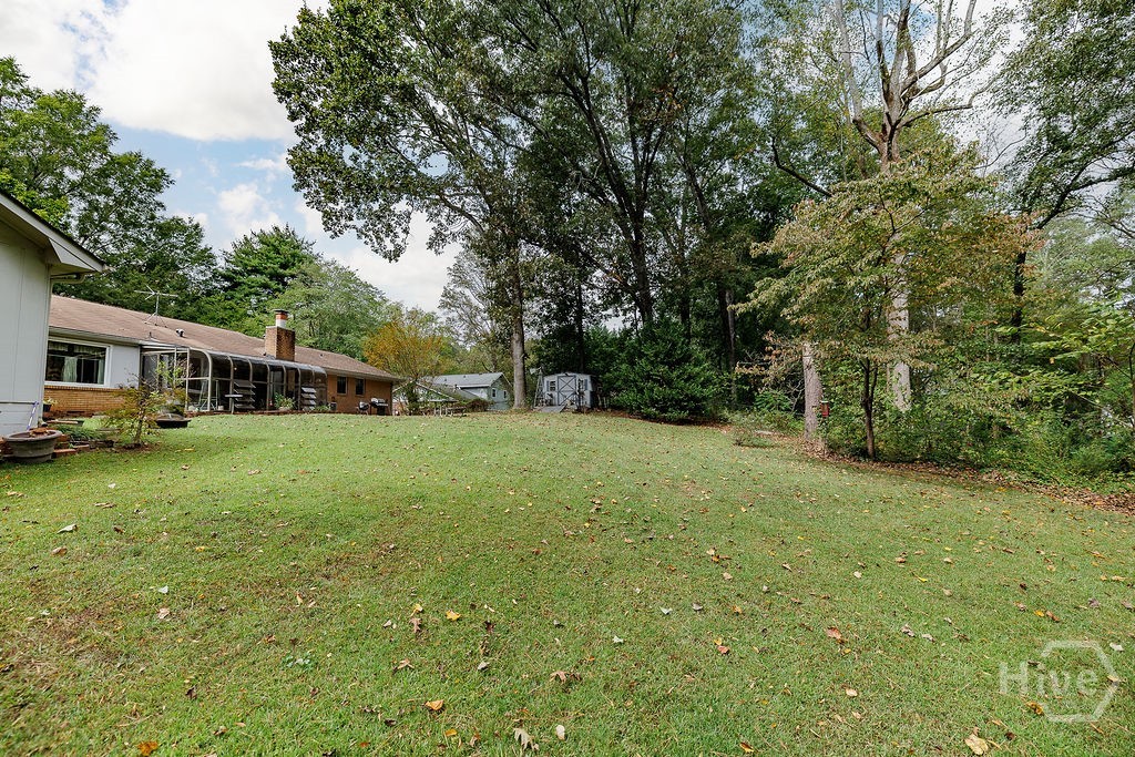 1296 Lake Lucerne Road Southwest Lilburn, GA 30047 - Photo 45 of 57 Backyard View Towards Home