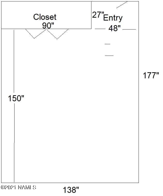 6700 Hutton Ranch Road Flagstaff, AZ 86004 - Photo 55 of 58 Third Room Dimensions